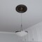 Ekena Millwork Traditional PVC Medallion (Canopies up to 9 1/2"), 16"OD x 3 1/2"ID x 1 3/8"P, Metallic Rustic Mist CMP16TRERU - alternate 8